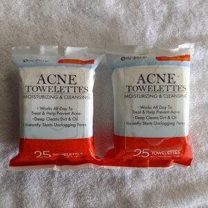 2-packs Nu-Pore special ACNE facial moisturizing cleansing treatment